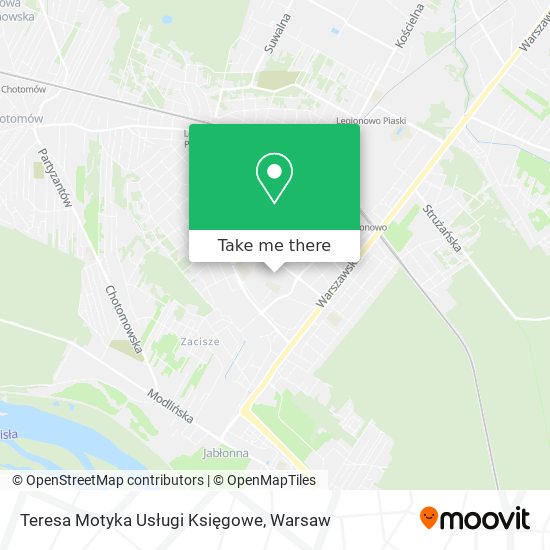 Teresa Motyka Usługi Księgowe map