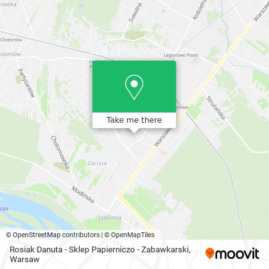 Rosiak Danuta - Sklep Papierniczo - Zabawkarski map