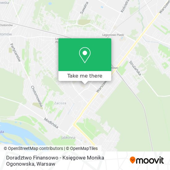 Doradztwo Finansowo - Księgowe Monika Ogonowska map