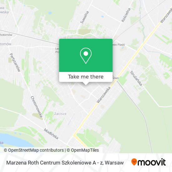 Marzena Roth Centrum Szkoleniowe A - z map