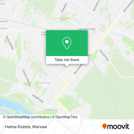 Halina Kozera map