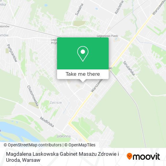 Magdalena Laskowska Gabinet Masażu Zdrowie i Uroda map