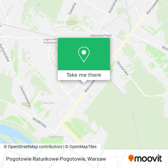 Pogotowie Ratunkowe-Pogotowie map