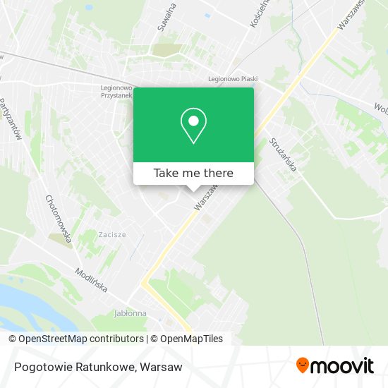 Pogotowie Ratunkowe map