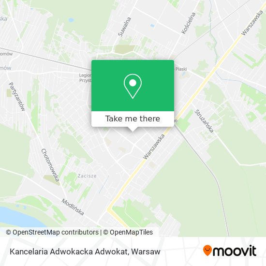 Карта Kancelaria Adwokacka Adwokat