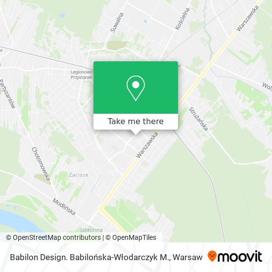 Babilon Design. Babilońska-Włodarczyk M. map