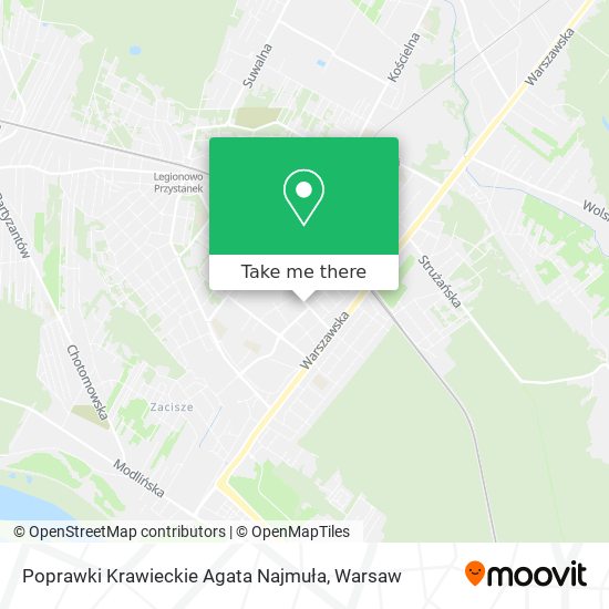 Poprawki Krawieckie Agata Najmuła map