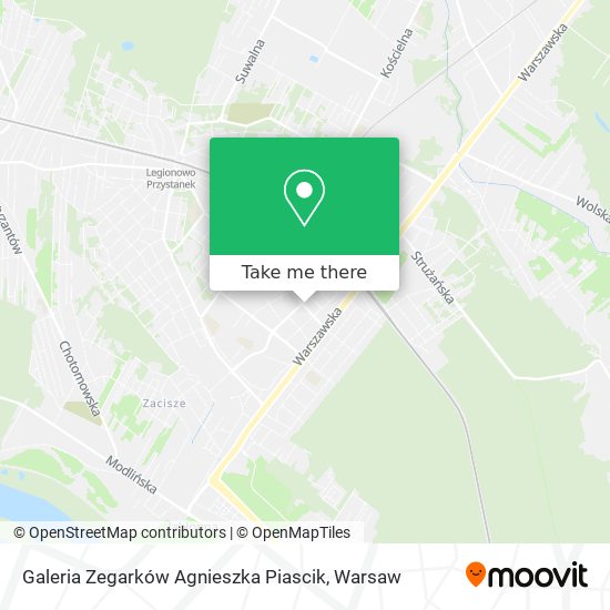 Galeria Zegarków Agnieszka Piascik map