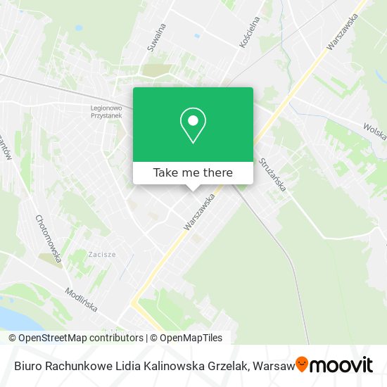 Biuro Rachunkowe Lidia Kalinowska Grzelak map