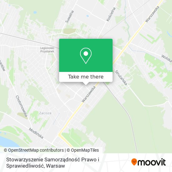 Stowarzyszenie Samorządność Prawo i Sprawiedliwość map