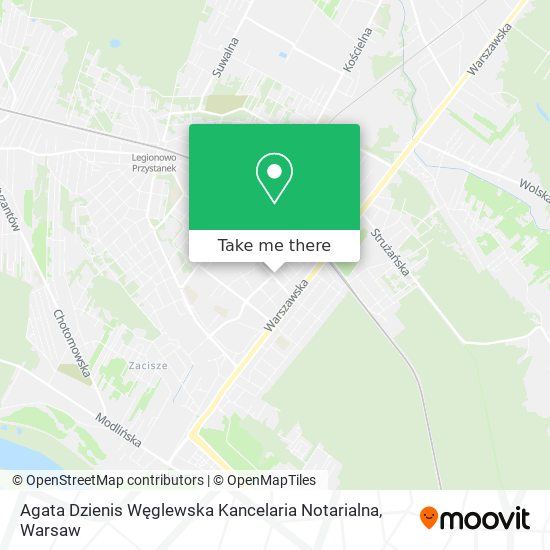 Agata Dzienis Węglewska Kancelaria Notarialna map