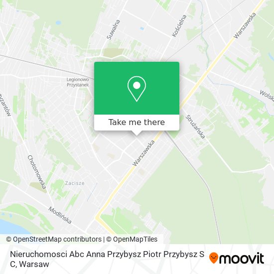 Nieruchomosci Abc Anna Przybysz Piotr Przybysz S C map