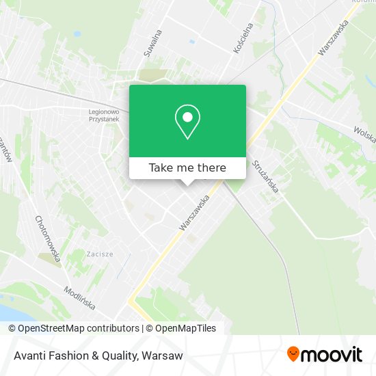 Avanti Fashion & Quality map