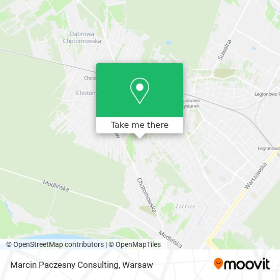 Marcin Paczesny Consulting map