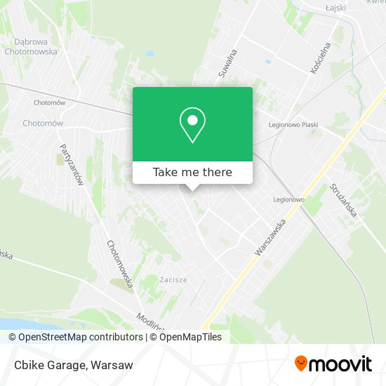 Cbike Garage map