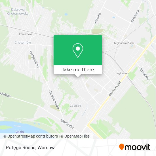 Potęga Ruchu map