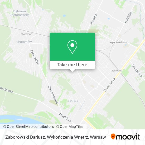 Zaborowski Dariusz. Wykończenia Wnętrz map