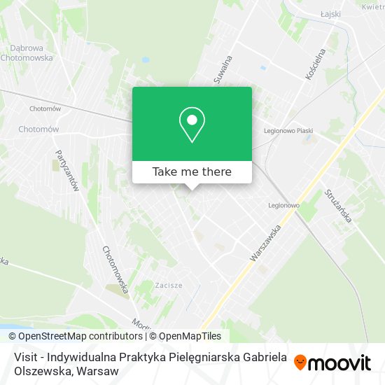 Visit - Indywidualna Praktyka Pielęgniarska Gabriela Olszewska map