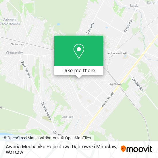 Awaria Mechanika Pojazdowa Dąbrowski Mirosław map