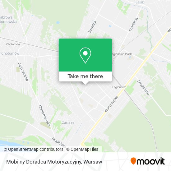 Mobilny Doradca Motoryzacyjny map