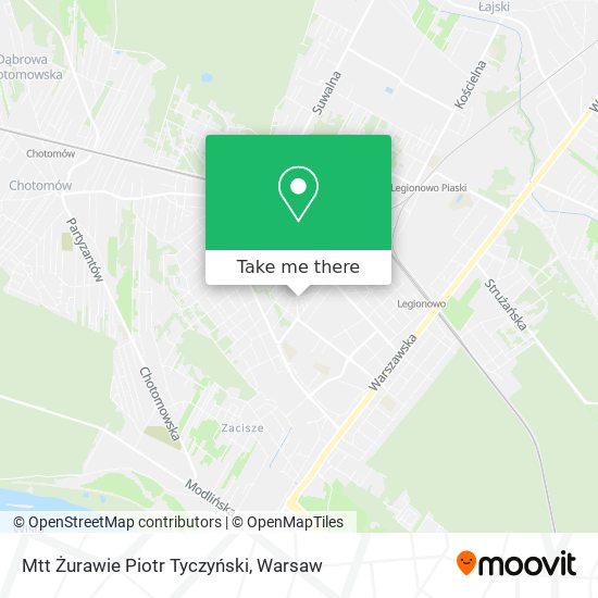 Mtt Żurawie Piotr Tyczyński map