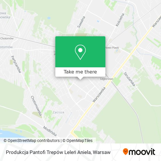 Produkcja Pantofi Trepów Leleń Aniela map