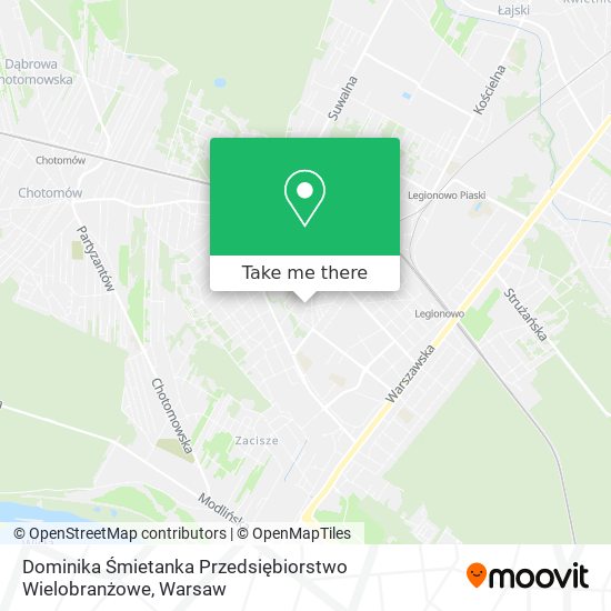 Dominika Śmietanka Przedsiębiorstwo Wielobranżowe map