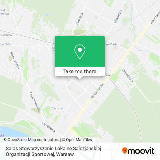 Salos Stowarzyszenie Lokalne Salezjańskiej Organizacji Sportowej map