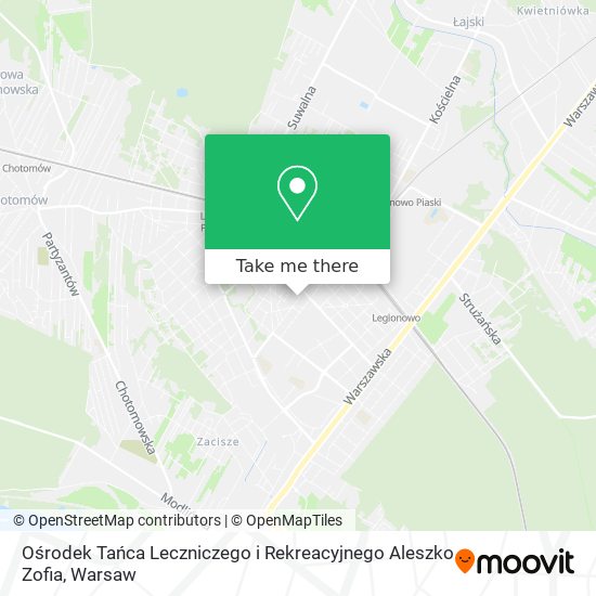 Ośrodek Tańca Leczniczego i Rekreacyjnego Aleszko Zofia map