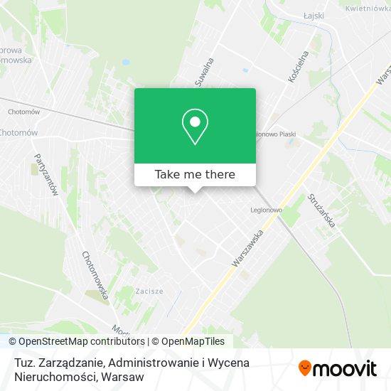 Tuz. Zarządzanie, Administrowanie i Wycena Nieruchomości map