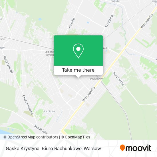 Gąska Krystyna. Biuro Rachunkowe map