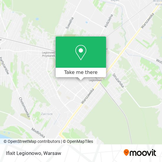 Карта Ifixit Legionowo