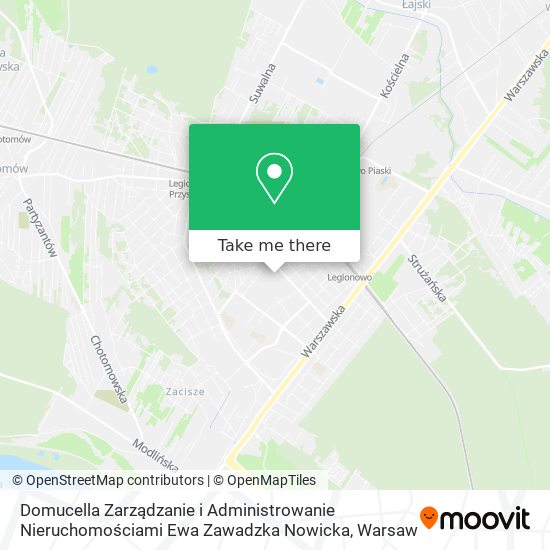 Domucella Zarządzanie i Administrowanie Nieruchomościami Ewa Zawadzka Nowicka map