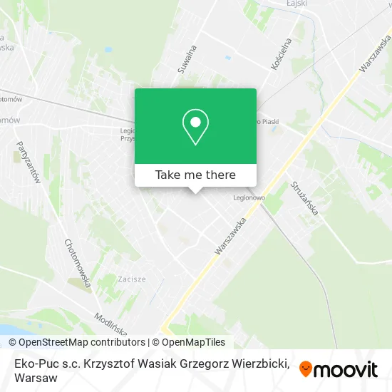 Eko-Puc s.c. Krzysztof Wasiak Grzegorz Wierzbicki map