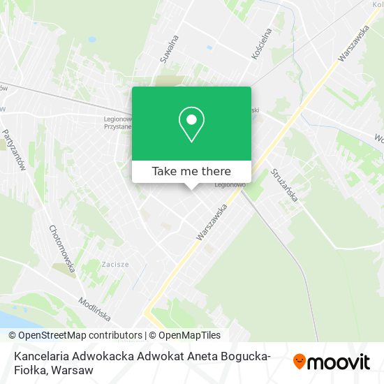 Kancelaria Adwokacka Adwokat Aneta Bogucka-Fiołka map