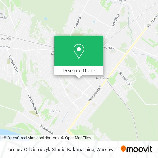 Tomasz Odziemczyk Studio Kałamarnica map