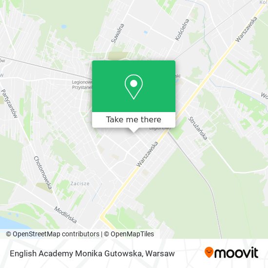 English Academy Monika Gutowska map