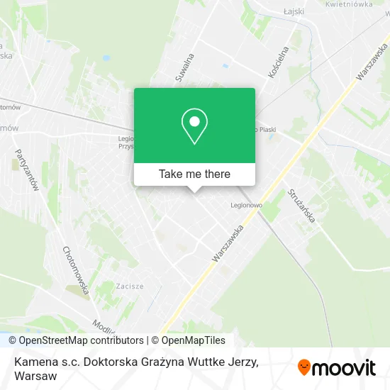Карта Kamena s.c. Doktorska Grażyna Wuttke Jerzy