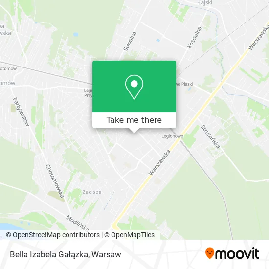 Bella Izabela Gałązka map