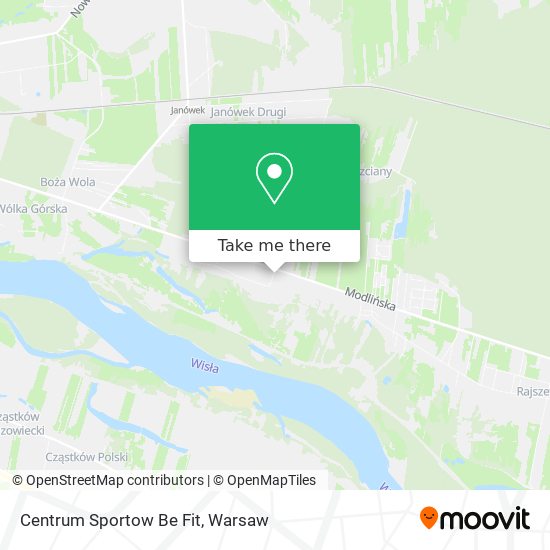 Centrum Sportow Be Fit map