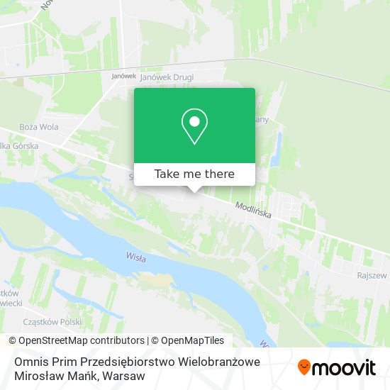 Omnis Prim Przedsiębiorstwo Wielobranżowe Mirosław Mańk map