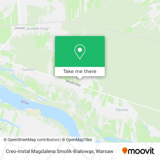 Creo-Instal Magdalena Smolik-Białowąs map