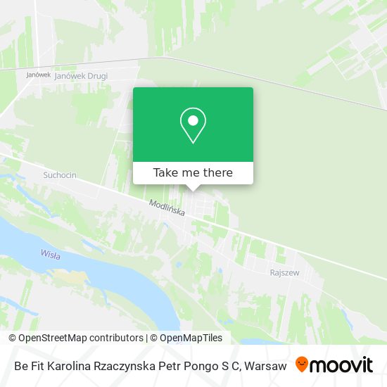 Be Fit Karolina Rzaczynska Petr Pongo S C map