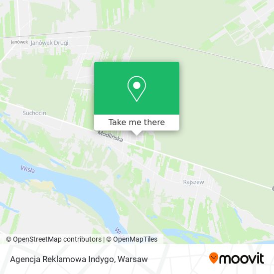 Agencja Reklamowa Indygo map