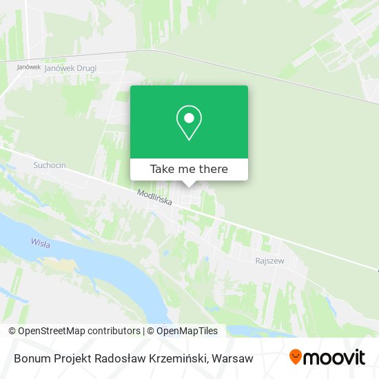 Bonum Projekt Radosław Krzemiński map