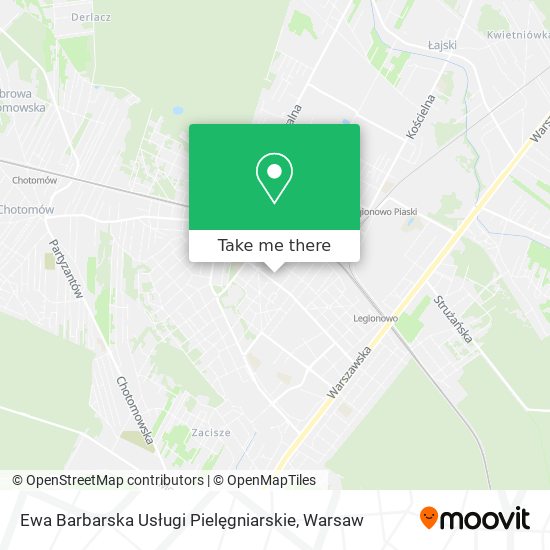 Ewa Barbarska Usługi Pielęgniarskie map