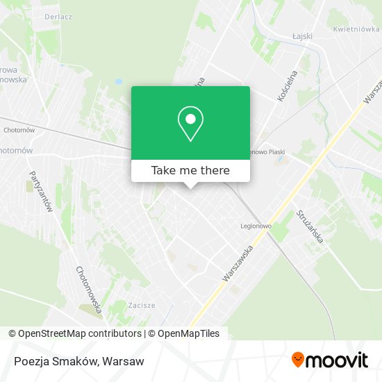 Poezja Smaków map