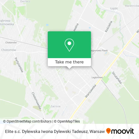 Карта Elite s.c. Dylewska Iwona Dylewski Tadeusz