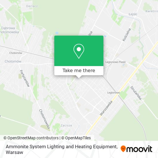 Ammonite System Lighting and Heating Equipment map