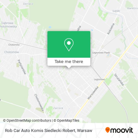 Карта Rob Car Auto Komis Siedlecki Robert